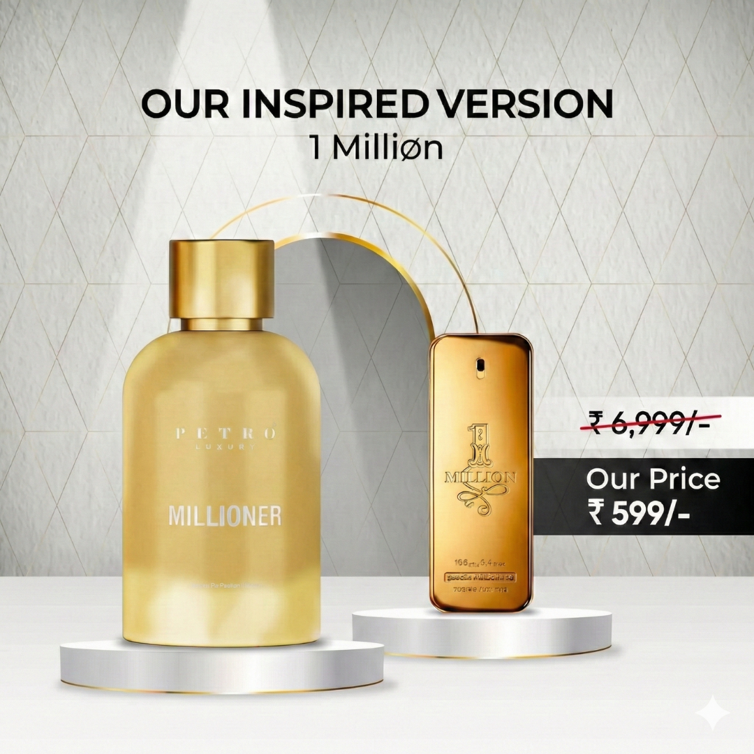 Millioner Extrait de Parfum for Men | Premium 100ml Perfume | Inspired by Millioner